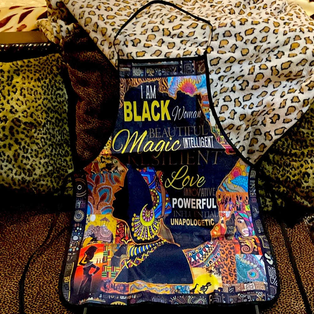 4 Colorful Graphic Aprons